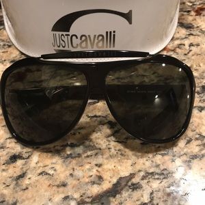 Just Cavalli 00’s Original Oversized Sunglasses (With OG Case)